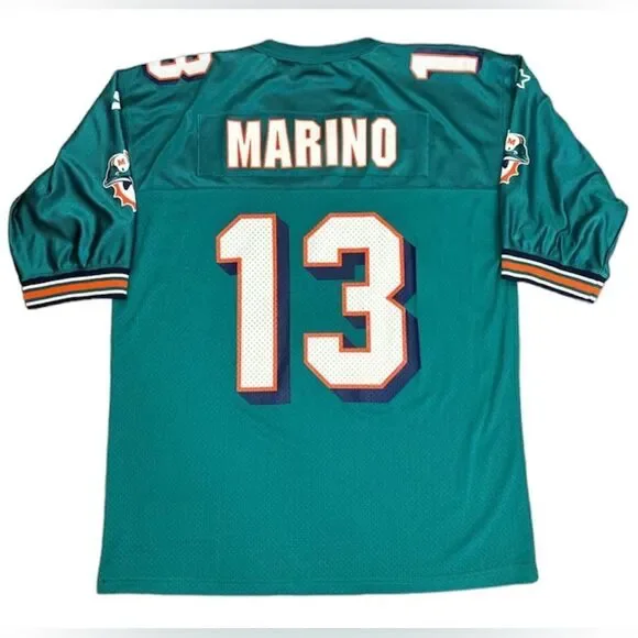 VINTAGE STARTER DAN MARINO MIAMI DOLPHINS Men‎ Football Jersey 1995 NFL 48 Large