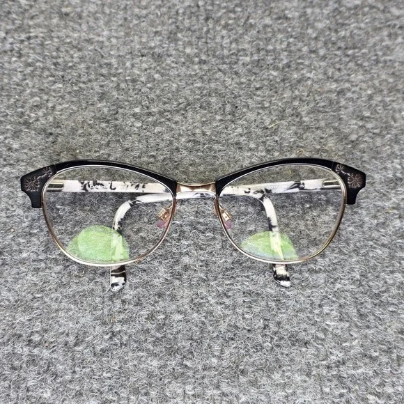 Bebe Eyeglasses‎ Frame BB5162 600 Women's Berry Metal Round Full Rim 53-17-135