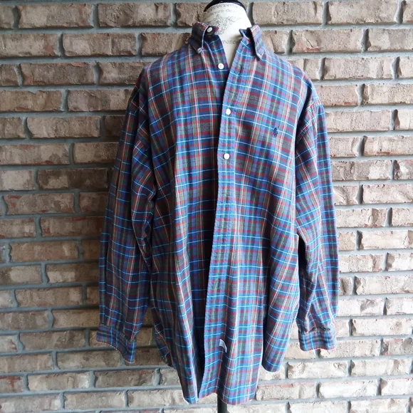 Ralph Lauren Men's Long Sleeve Button Down Shirt.