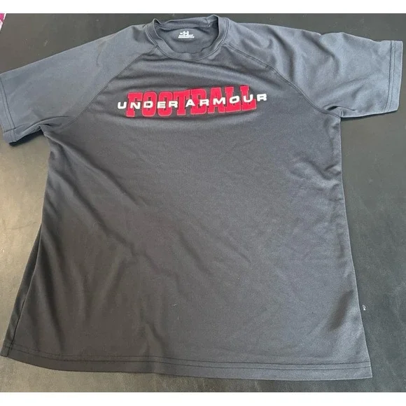 Under Armour HeatGear Football Graphic Performance T-Shirt XL