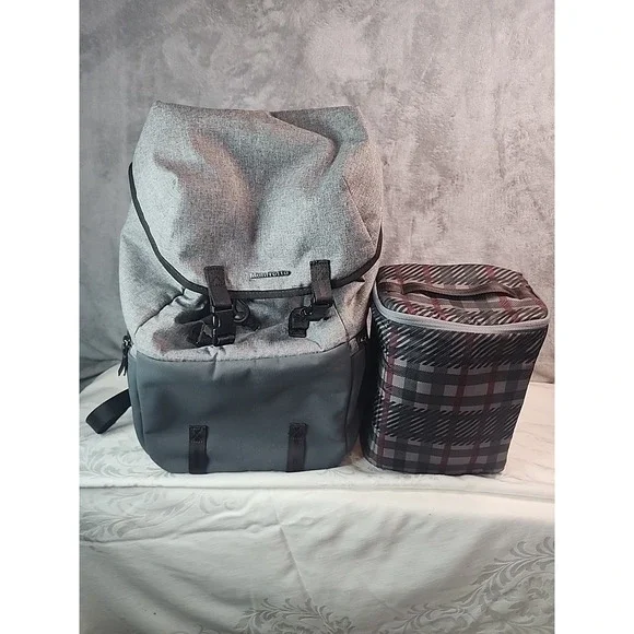 Manfrotto Camera Backpack & Padded Inserts Gray Photography Bag Travel