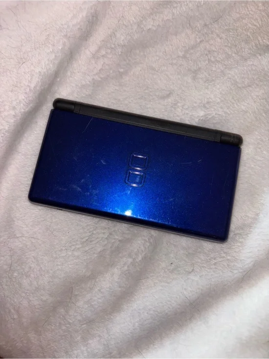 Nintendo DS Lite Cobalt Blue Handheld Console – Untested – No Charger or stylus
