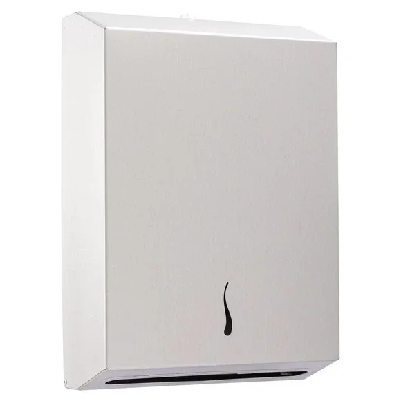 Vellora Paper Towel Dispenser‎ SS304 Stainless Steel Lock Wall Mount 400 C-Fold