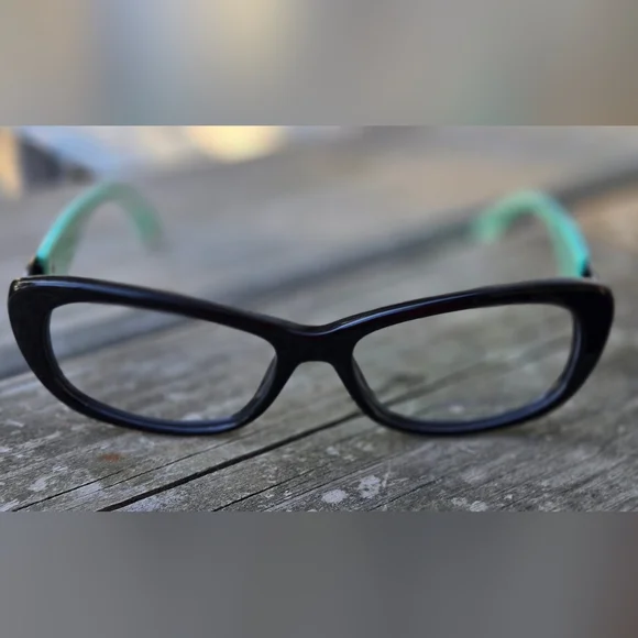 Diesel Unisex Black and Green Eyeglasses