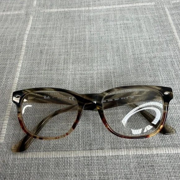 Ray Ban Brown Tortoise Eye Glasses 51-19-145 RB5359F‎