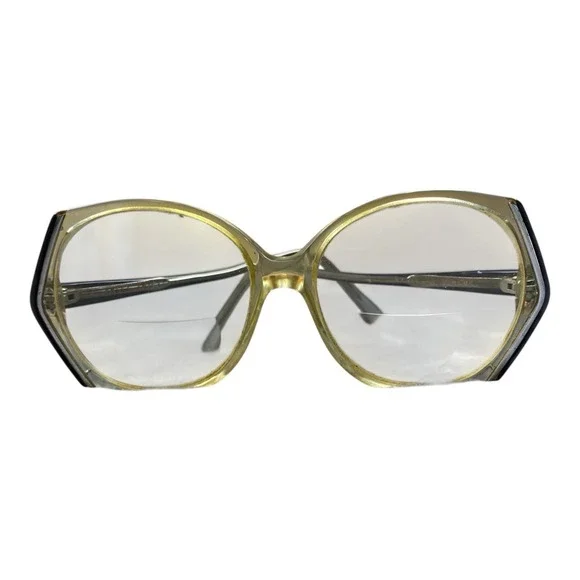 VTG 80's Glasses Frames Tortoise Shell Oversized Women's Bella Italia Retro READ