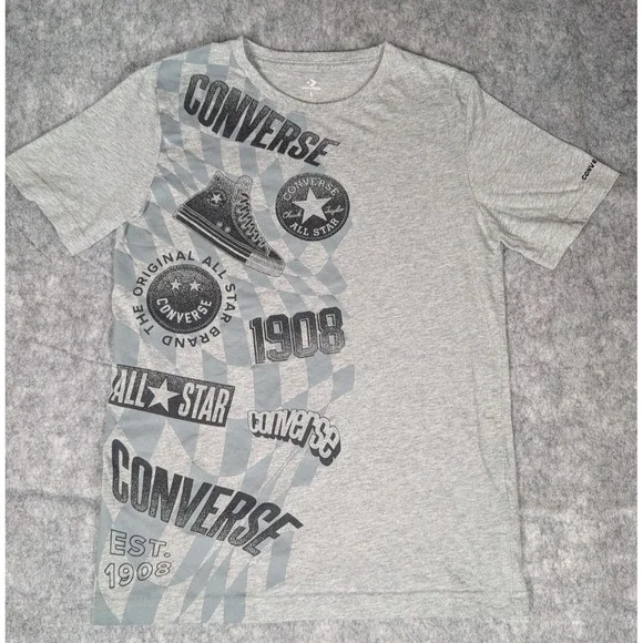 Converse | Converse | Grey | Youth/Teen‎ | Graphic T-Shirt | L