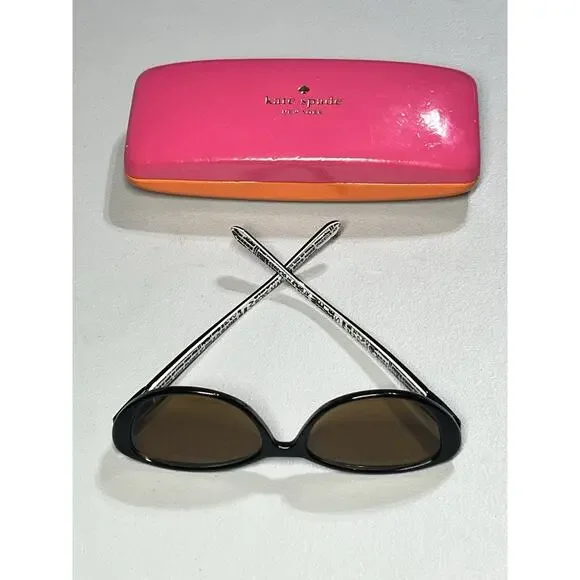 Kate Spade Womens Glasses Frames Black Cat Eye 135mm