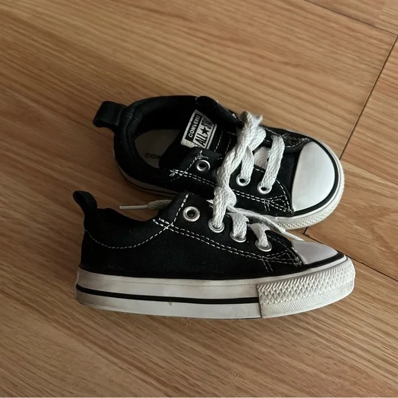 Converse Chuck Taylor All Star Black Low Top Sneakers Infant 5