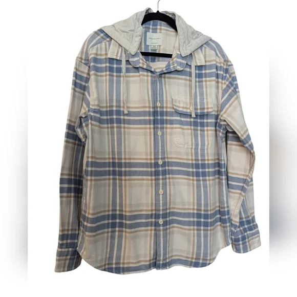 Like new‎ AMERICAN EAGLE OUTFITTERS Men's Plaid Flannel Shirt or Jacket Medium