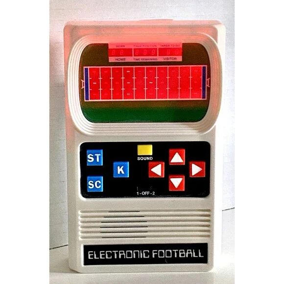Vintage Mattel Electronic Classic Football Handheld Video Game WORKS!