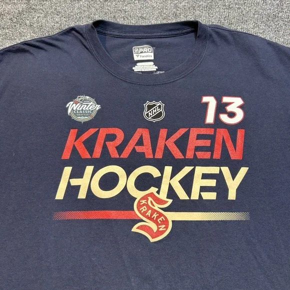 Seattle Hockey Kraken Authentic Pro Fanatics #31 Grubauer Size XXL