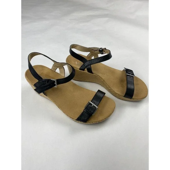 Vionic Enisa Sandal Women's Size 7 Comfort Shoe Strappy Wedge
