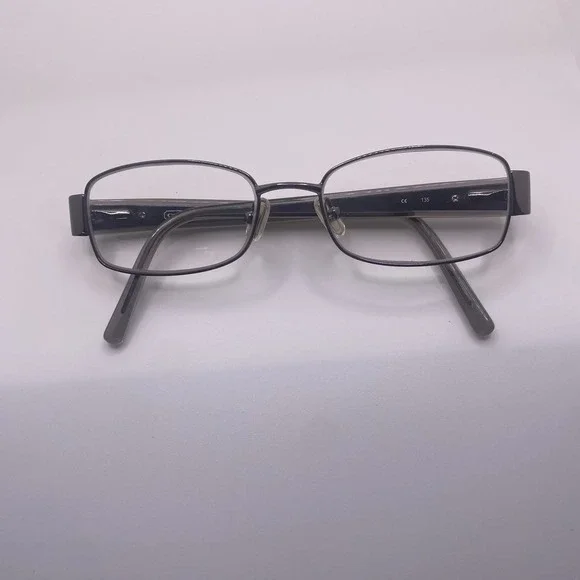 Coach Eyeglasses Women FRAME ONLY Gemma Full Rim 49-16-135 Dark Gun Metal 878