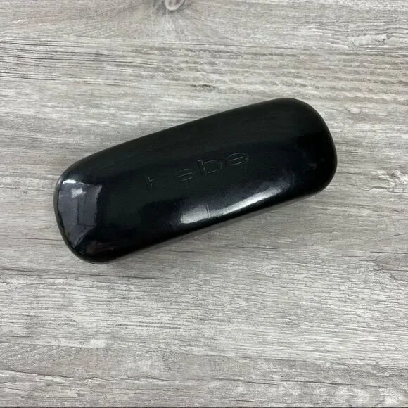 BEBE Black Sunglasses Eyeglass Clamshell Hard Case
