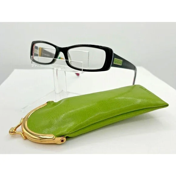 Kate Spade KSR02 TS10 51-16 Eyeglasses Frames Only Dk Tortoise MultiColr Stripe‎