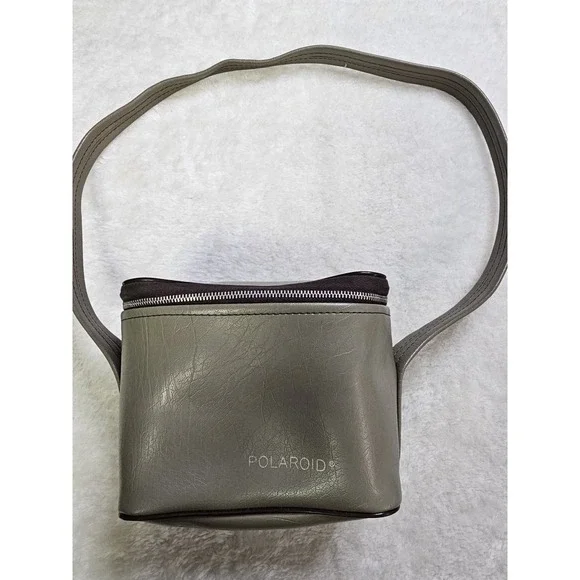 Vintage Polaroid Camera Carrying Case Bag Zip Around With‎ Strap