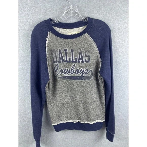 Dallas Cowboys Legends Collection Sweatshirt Men's M Gray Long Sleeve Pullover‎