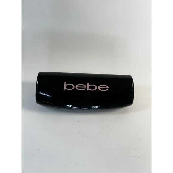 Bebe Black Pink Hard Eye Glasses Eyeglass Sunglasses Case Y2K