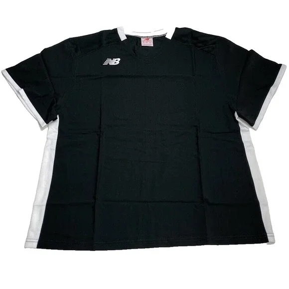 New Balance Freeze Lacrosse Jersey Adult XL Black‎ White LAX Mens