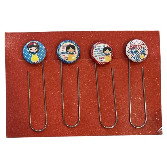 NEW Snow White Fairest of Them All Planner Clip Bundle