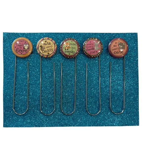 NEW Cute Animals Jumbo Planner Clip Bundle