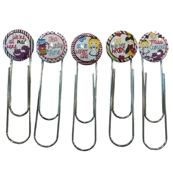 NEW Alice in Wonderland Planner Clip Bundle