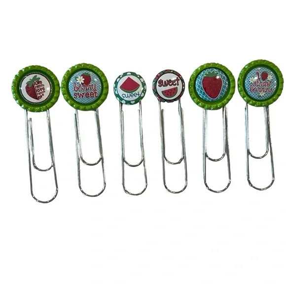 NEW Strawberry Summer Planner Clip Bundle