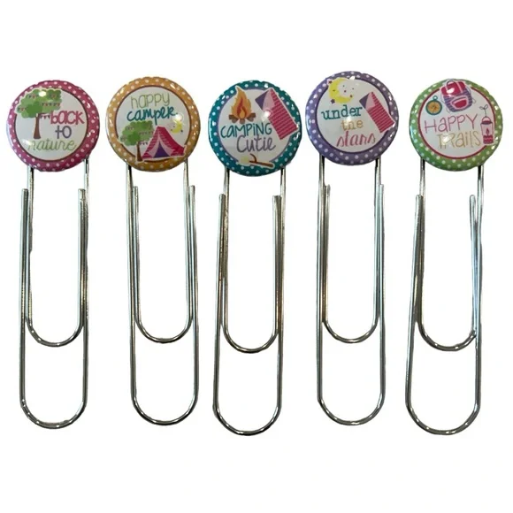 NEW Camping Cutie Planner Clip Bundle