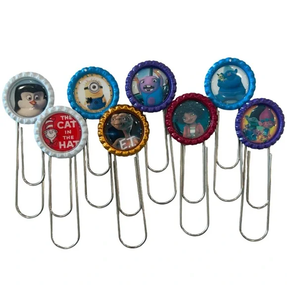NEW Mixed Dreamworks Cartoons Planner Clip Bundle