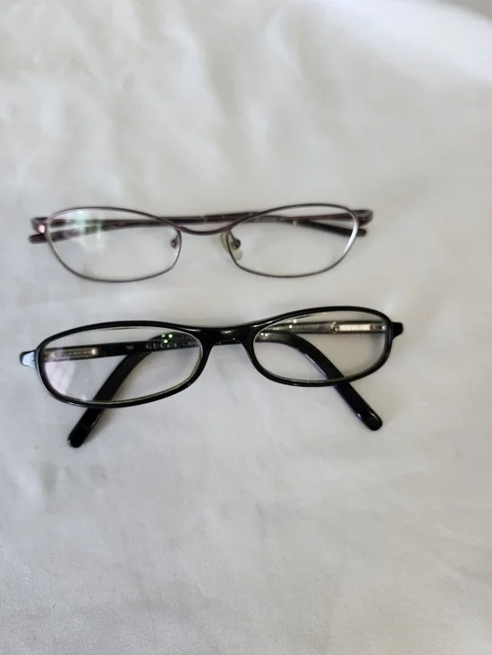 2 Pairs Gucci Glasses/Frames