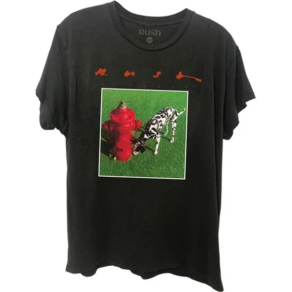 Rush Signals Album Cover T-Shirt Size Small