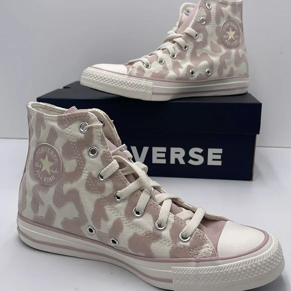 Converse Kids A10047F CTAS HI EGRET/FLUSH STONE/EGRET Sneakers