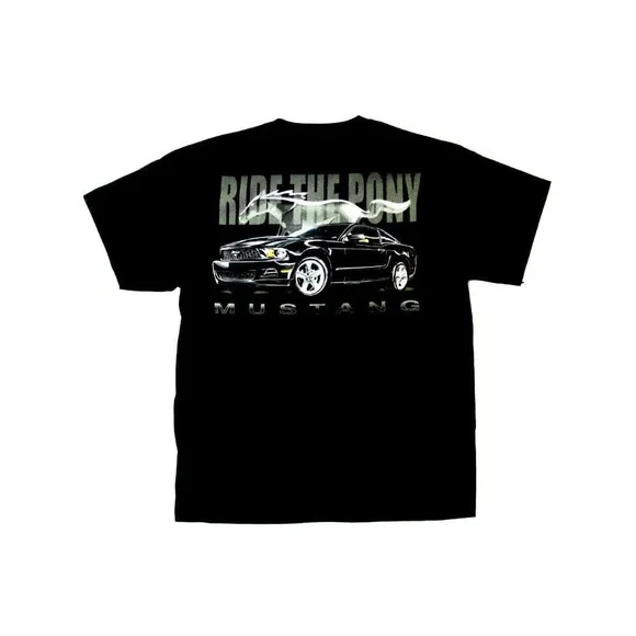 Ford Mustang T-Shirt Ride The Pony Design Size XXL 2XL