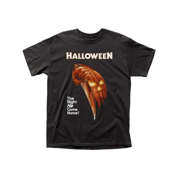 Halloween Men's Night He Came Home T-shirt X-Large Black