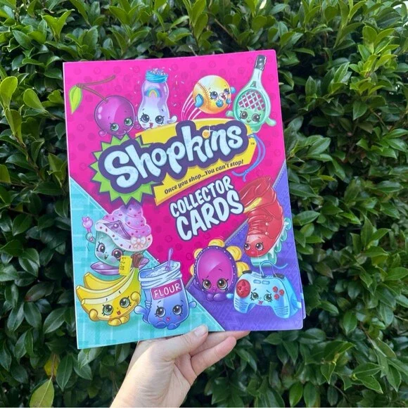 Shopkins Collectors Cards Binder Pinks Y2K