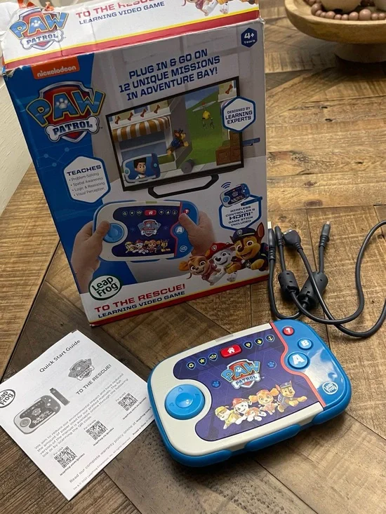 Paw Patrol Kids Learning Video Game - replacement pieces
