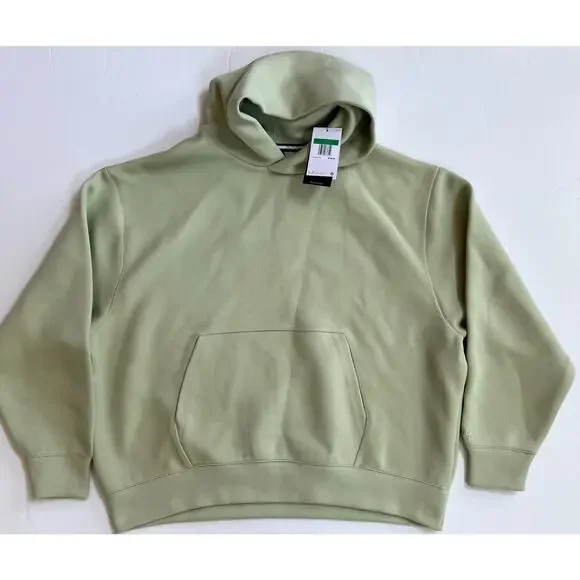 Nike Tech Fleece Hoodie FZ0744-371 Olive Aura Men's Size XL-TALL New