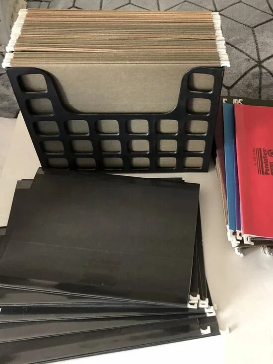 75 Pendaflex Hanging File Folders, Letter Size With Oxford Decoflex File