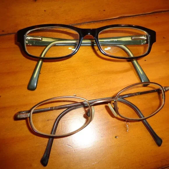 2 Pairs Prescription Eye Glasses Calvin Klein