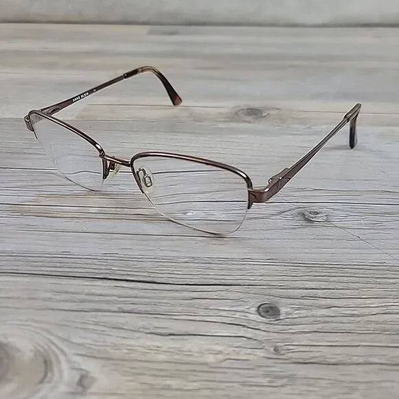 Anne Klein‎ AK5065 (208 )Mocha Eyeglasses 51-17-140 FRAMES ONLY