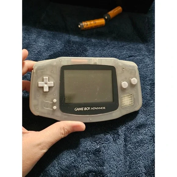 Nintendo Game Boy Advance, specifically in the translucent 