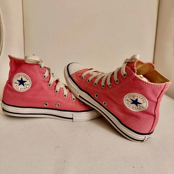Converse Kids' Chuck Taylor All Star High Top Sneakers - Pink