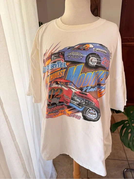 Vintage 2002 Northwest Modified Nationals Racing Tee XXL