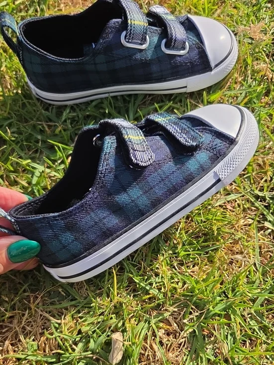 Converse Chuck Taylor All Star Plaid High-Top Sneaker - Kids' Toddler 10