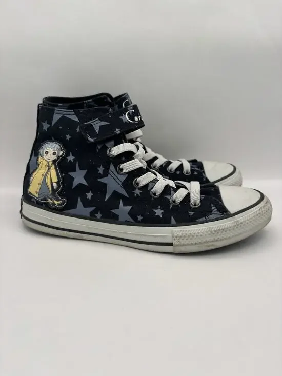 Converse Coraline Chuck Taylor Other World Kids High Top Sneakers Size 3