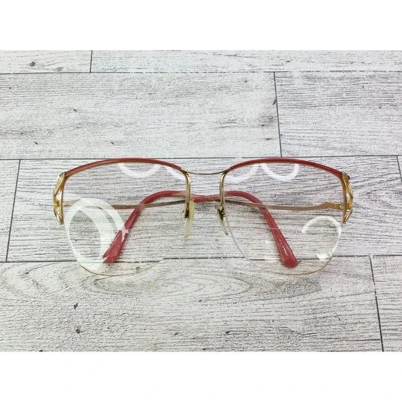 Vintage Tura Eyeglasses Oversized Geometric Butterfly Glasses Frames Frame