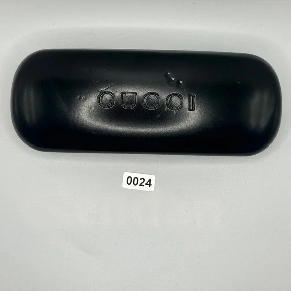 Gucci‎ Black Hard Shell Eyeglass Case Sunglasses Holder Storage Box