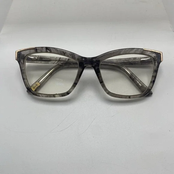 Ted Baker Eyeglasses Women FRAME ONLY 52-17-135 Gray Black 556