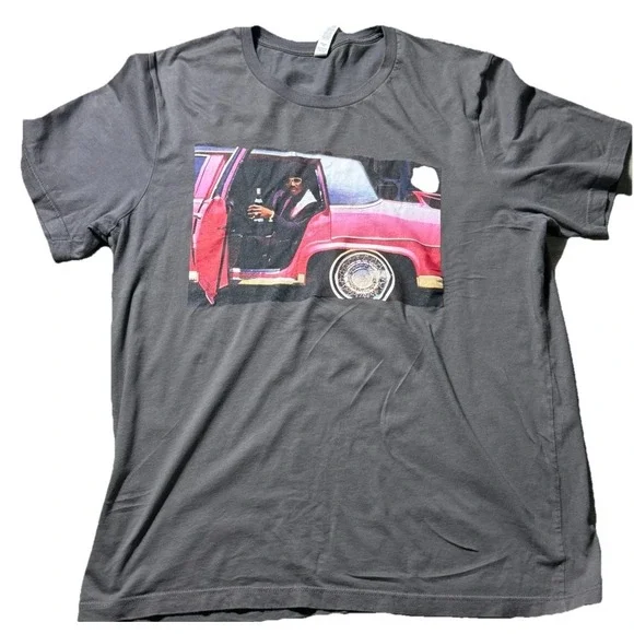 Pinky Next Friday Movie Tee XL Gray Graphic T Shirt Rap Hip Hop Lowrider